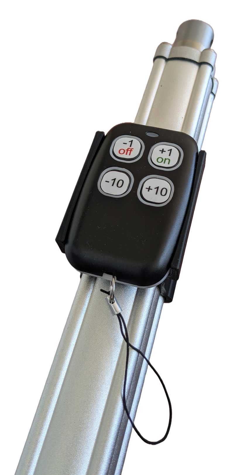 Remote bracket for tiller drive